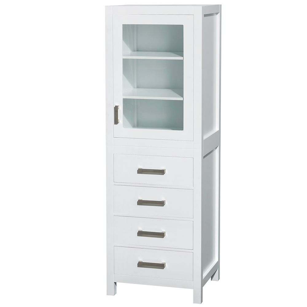 Sheffield Linen Tower - White WC-1414-LT-WHT