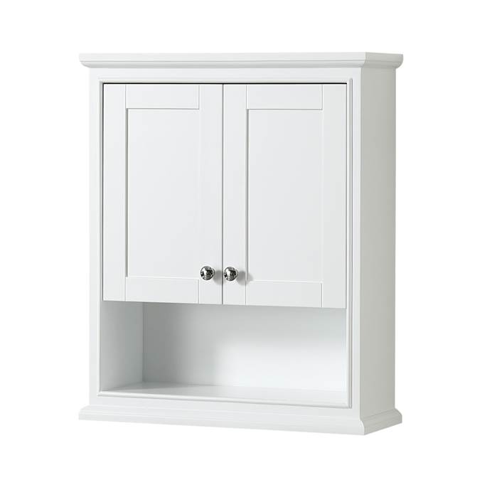 Deborah Over-Toilet Wall Cabinet - White WC-2020-WC-WHT