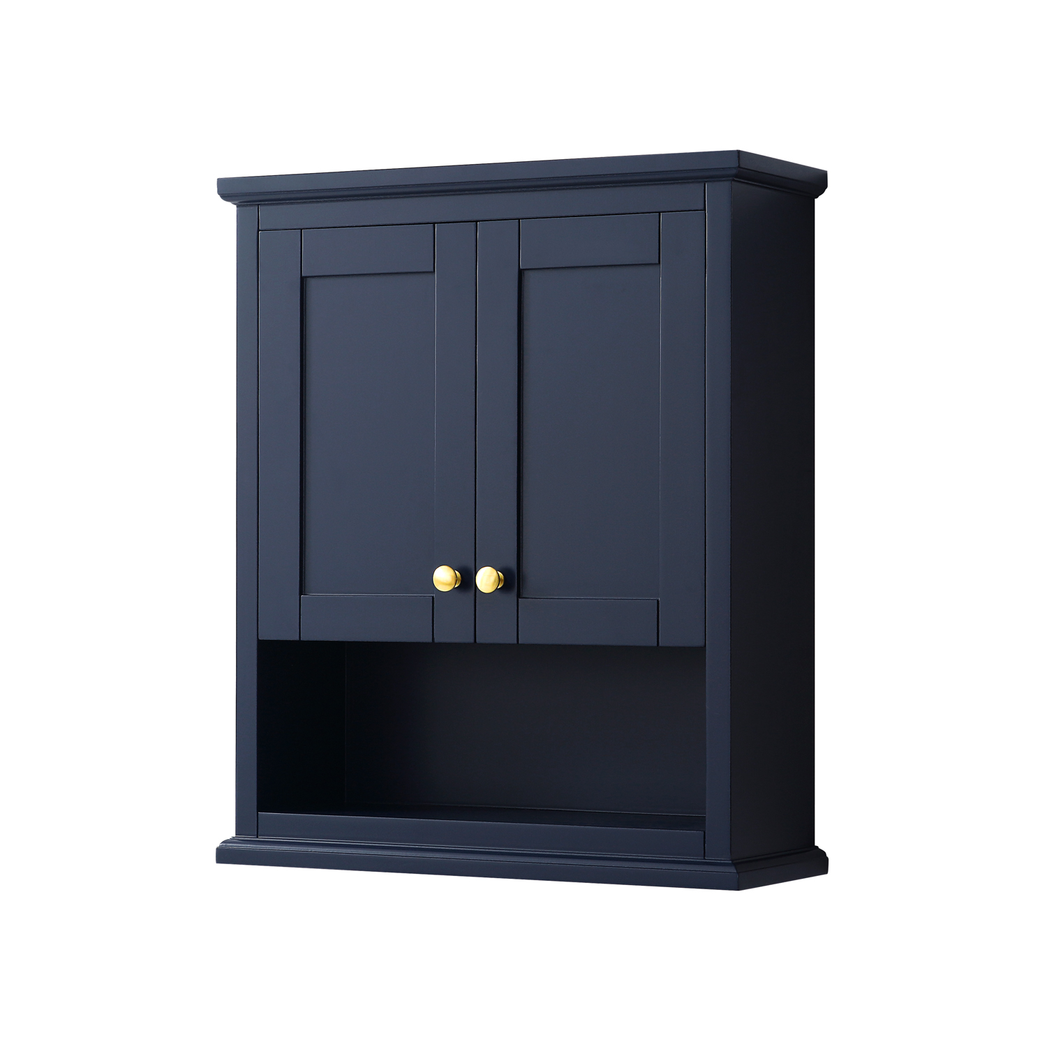 Avery Over Toilet Wall Cabinet Dark Blue Free Shipping