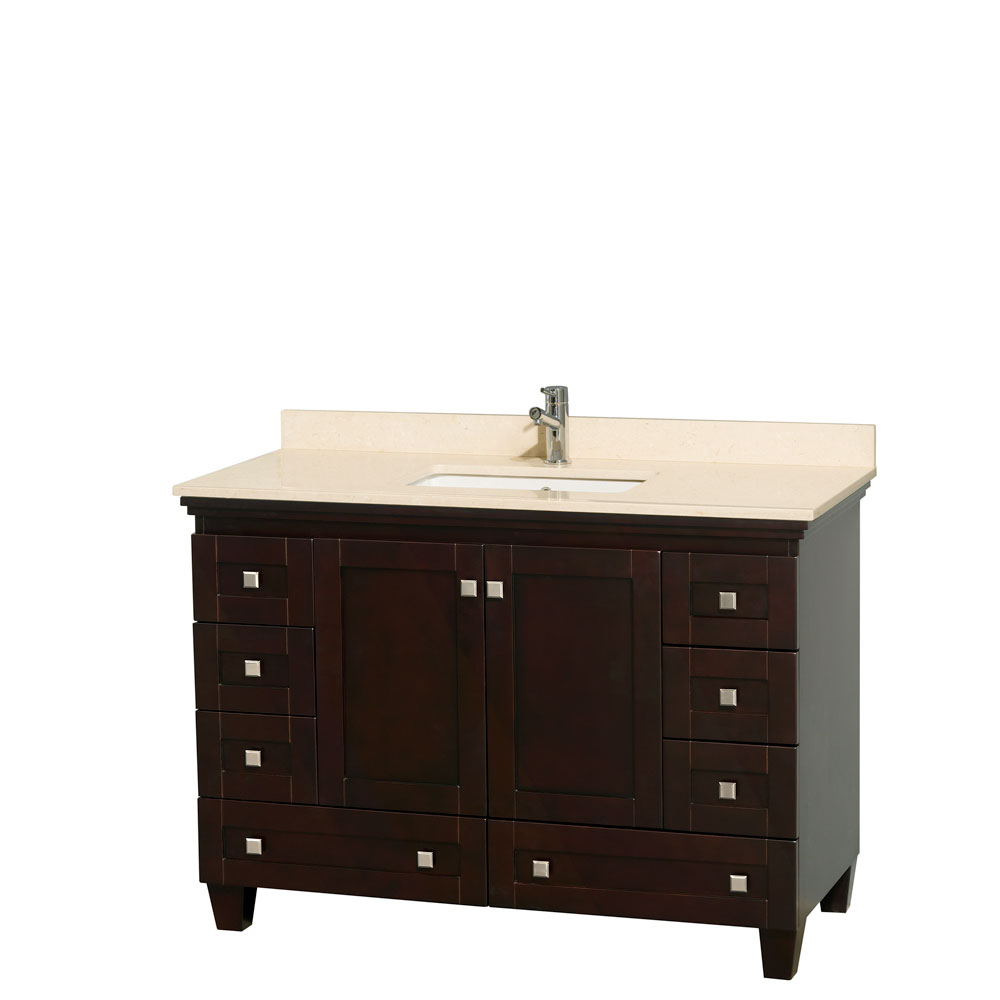 Acclaim 48" Single Bathroom Vanity Espresso Beautiful bathroom