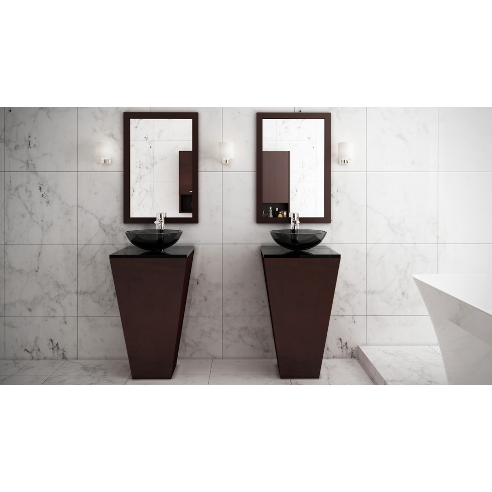 Sarah Storage Cabinet - Espresso  Beautiful bathroom furniture for every  home - Wyndham Collection