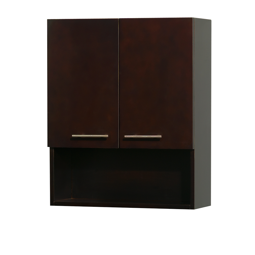 Centra Bathroom Wall Cabinet Espresso Free Shipping Wyndham