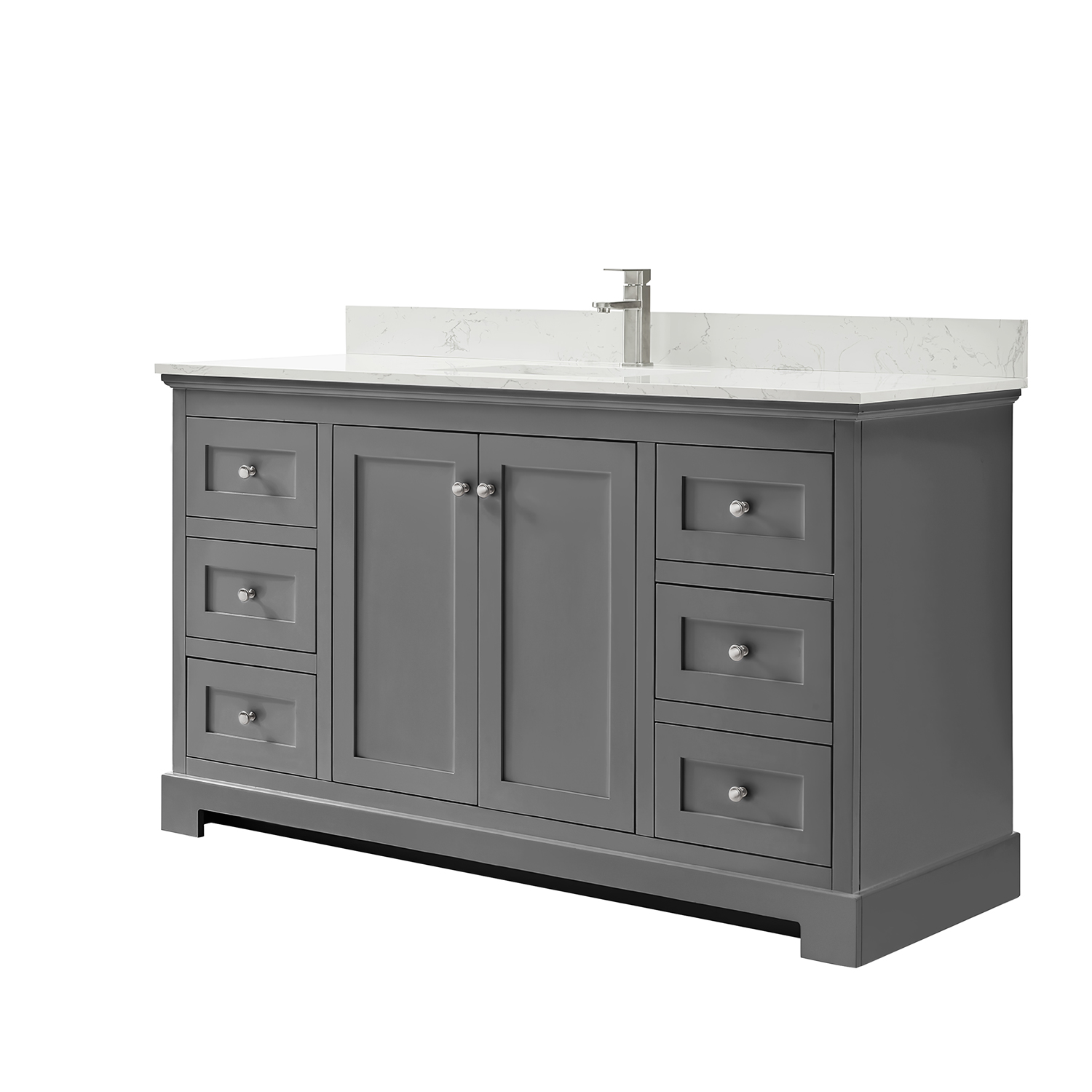 Ryla 60 Single Bathroom Vanity Dark Gray Beautiful Bathroom Furniture For Every Home Wyndham Collection