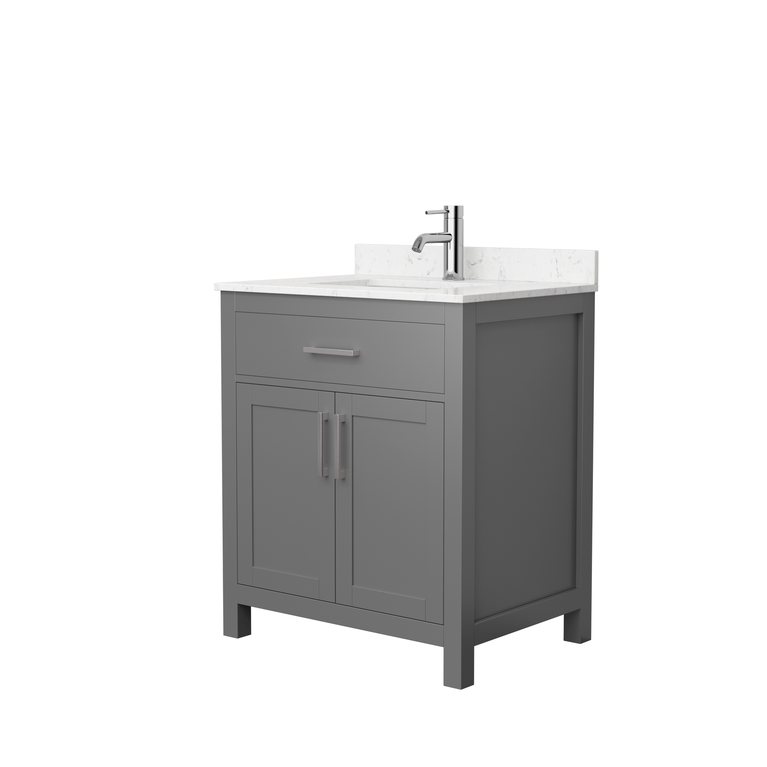 Beckett 30" Single Bathroom Vanity - Dark Gray WC-2424-30-SGL-VAN-DKG