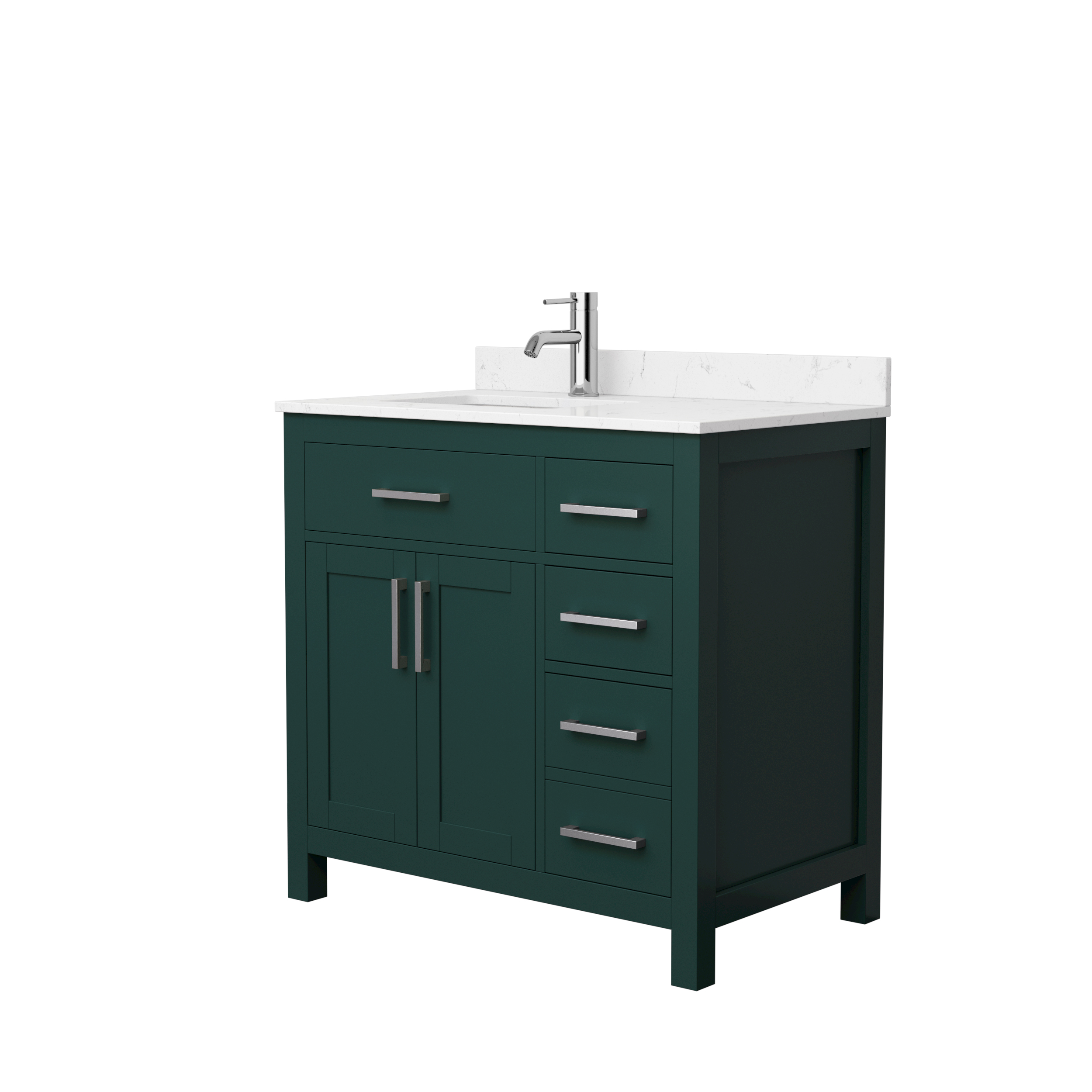 Beckett 36" Single Bathroom Vanity - Green WC-2424-36-SGL-VAN-GRN