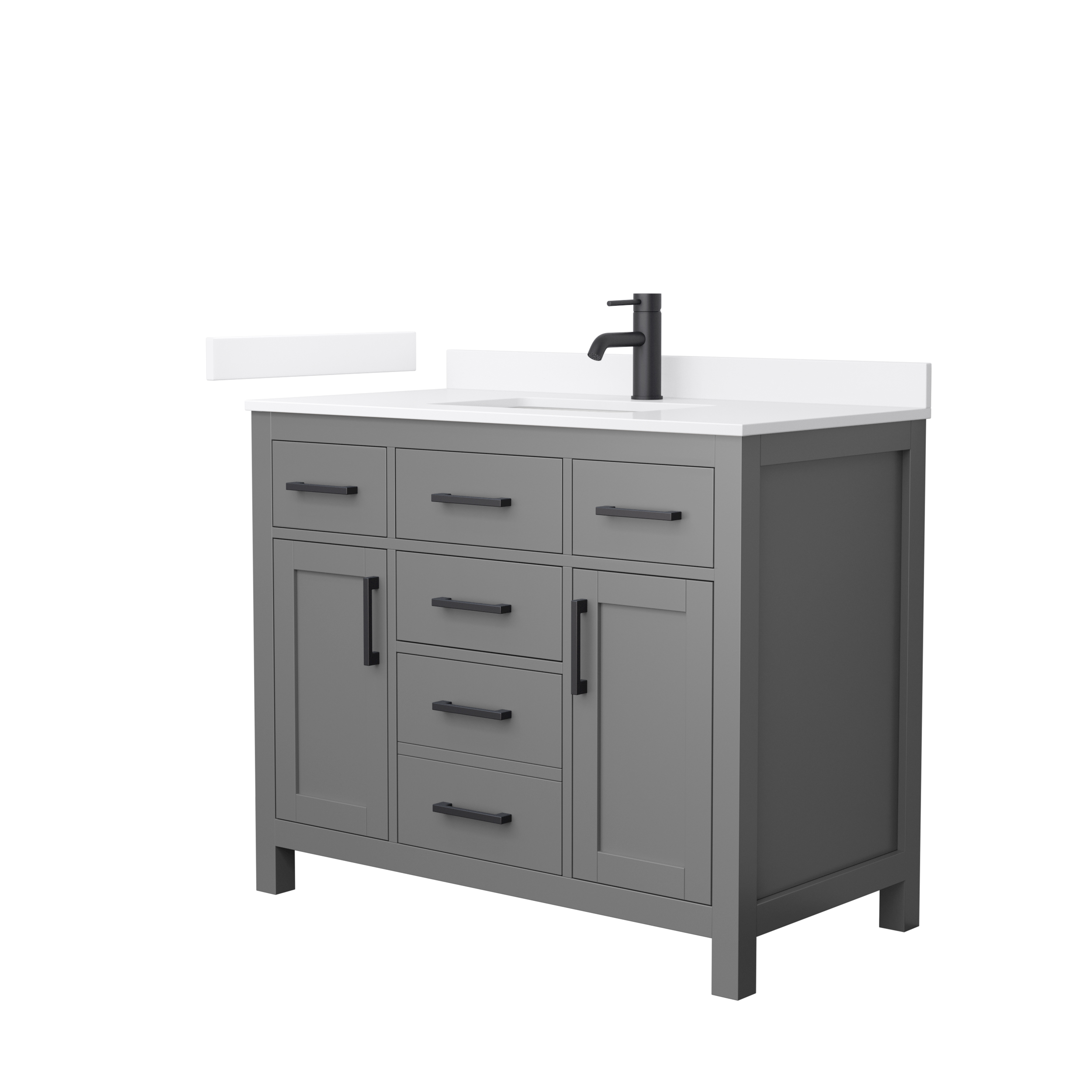 Daria 48" Single Bathroom Vanity by Wyndham Collection - Dark Espresso WC-2525-48-SGL-VAN-DES