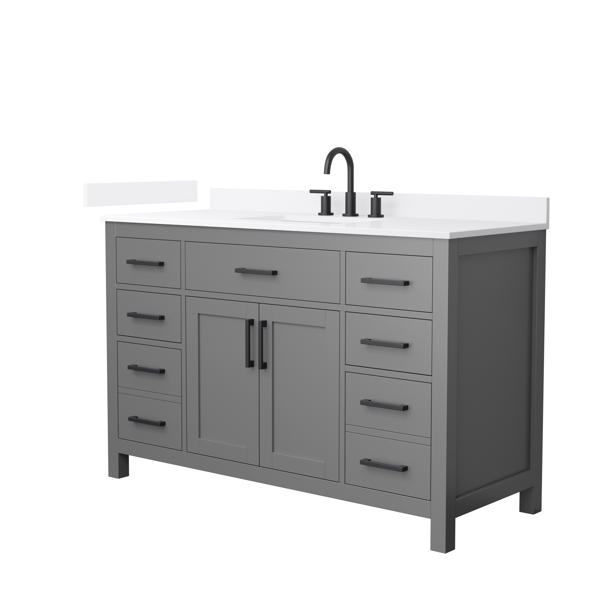 Daria 48" Single Bathroom Vanity by Wyndham Collection - Dark Espresso WC-2525-48-SGL-VAN-DES