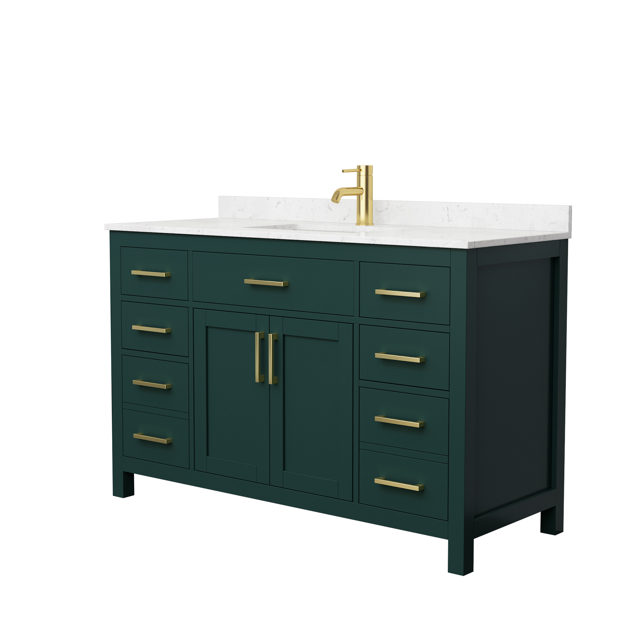 Beckett 54" Single Bathroom Vanity - Green WC-2424-54-SGL-VAN-GRN