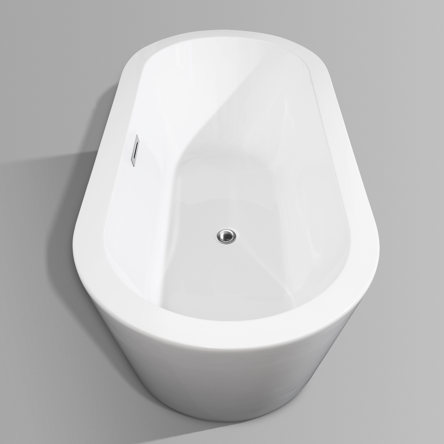 Mermaid 67 Soaking Bathtub By Wyndham Collection White Beautiful Bathroom Furniture For Every Home Wyndham Collection