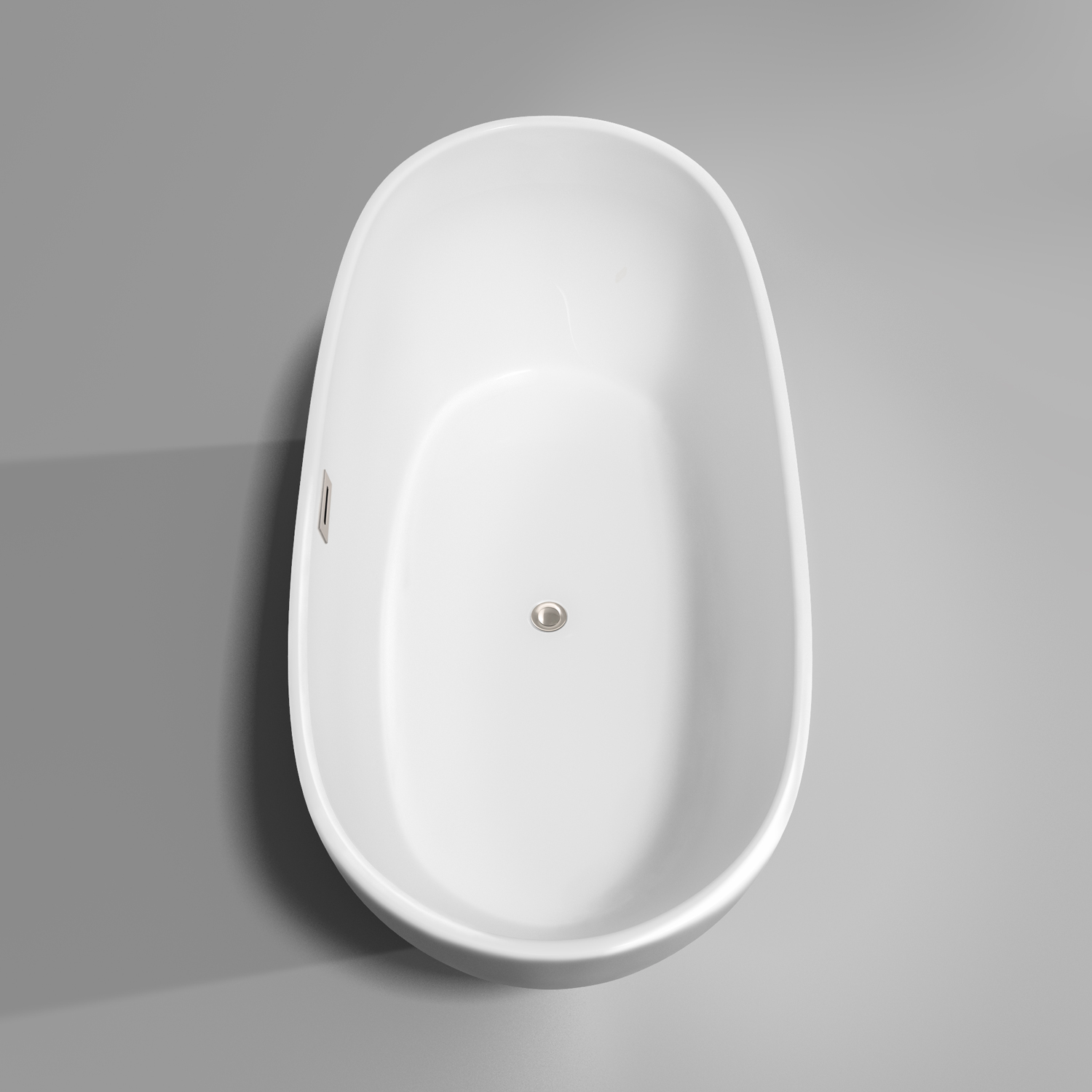Rebecca 65" Soaking Bathtub by Wyndham Collection - White | Free
