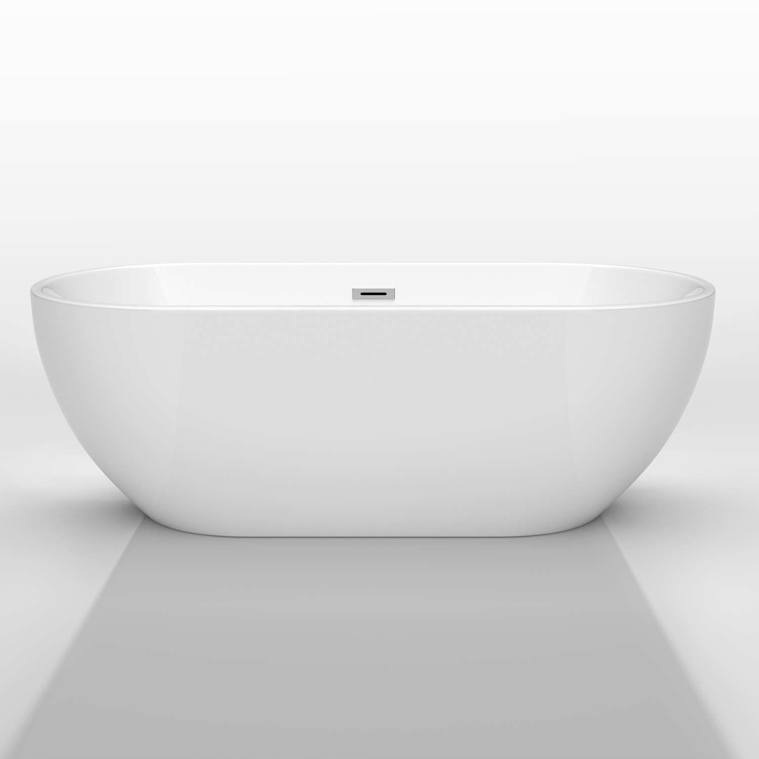Brooklyn 67" Soaking Bathtub by Wyndham Collection - White | Beautiful