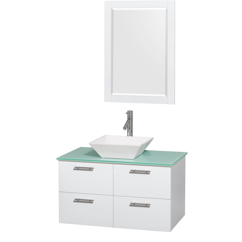 Amare 36 Wall Mounted Bathroom Vanity Set With Vessel Sink Glossy White Beautiful Bathroom Furniture For Every Home Wyndham Collection Amare 36 Wall Mounted Bathroom Vanity Set With Vessel Sink Glossy White Beautiful Bathroom Furniture For Every Home Wyndham Collection