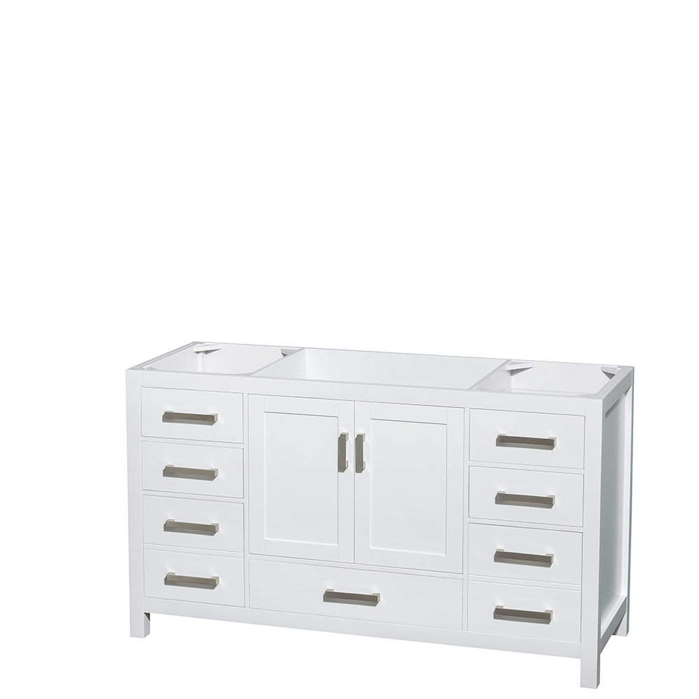 Sheffield 60 Single Bathroom Vanity White Sheffield 60 Single Bathroom Vanity White