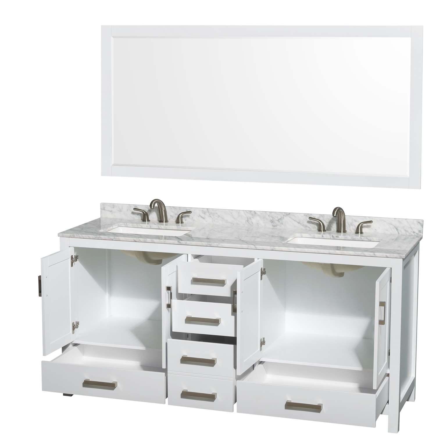 Sheffield 72 Double Bathroom Vanity Sheffield 72 Double Bathroom Vanity