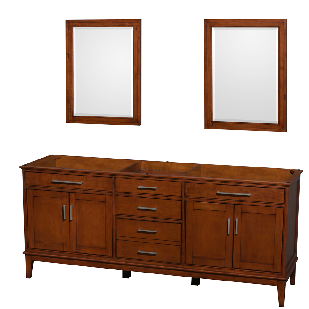 Origin 21 Lundy 60-in Greige Undermount Double Sink Bathroom