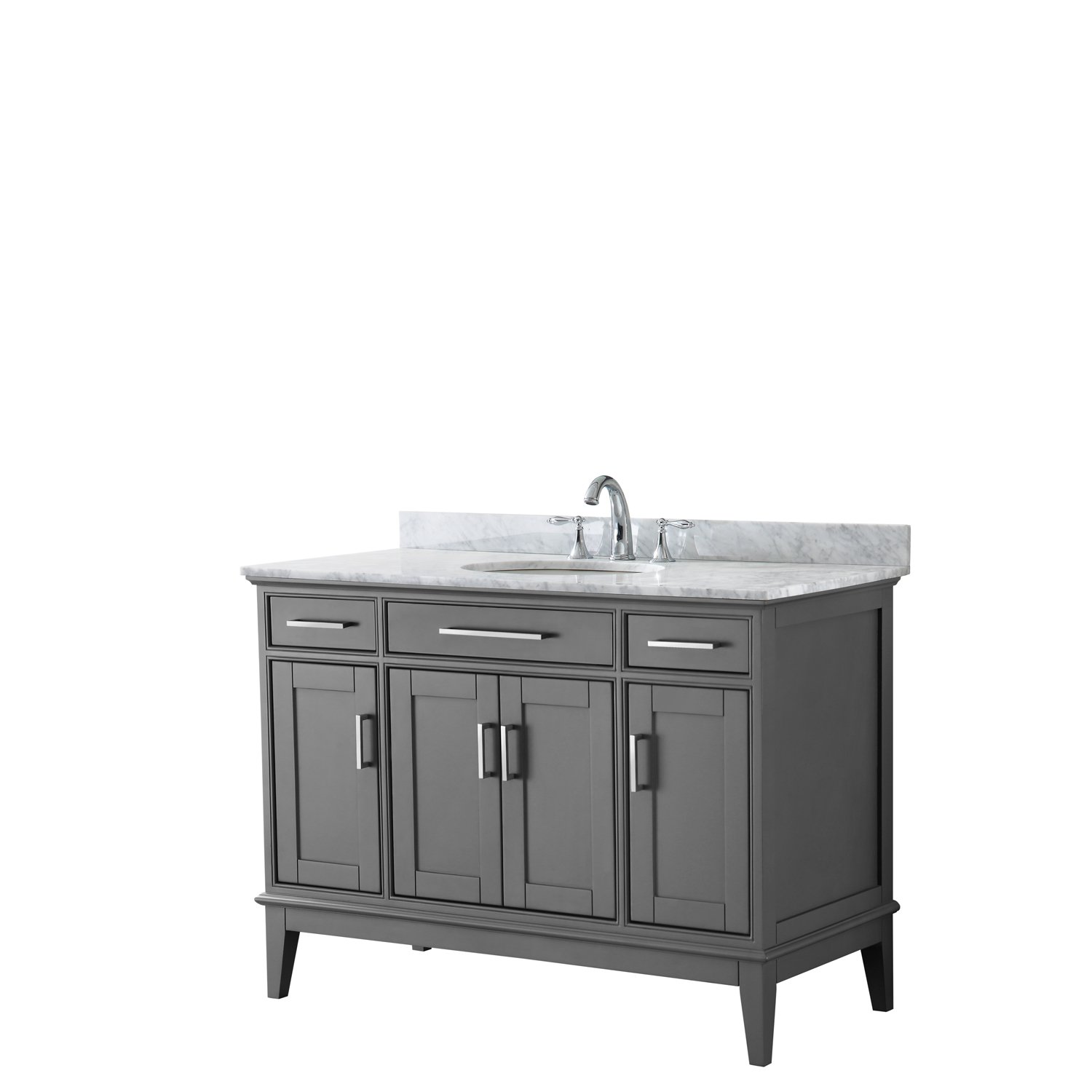 Wyndham Collection Margate 59-in Dark Gray Bathroom Vanity Cabinet Wyndham Collection Margate 59-in Dark Gray Bathroom Vanity Cabinet