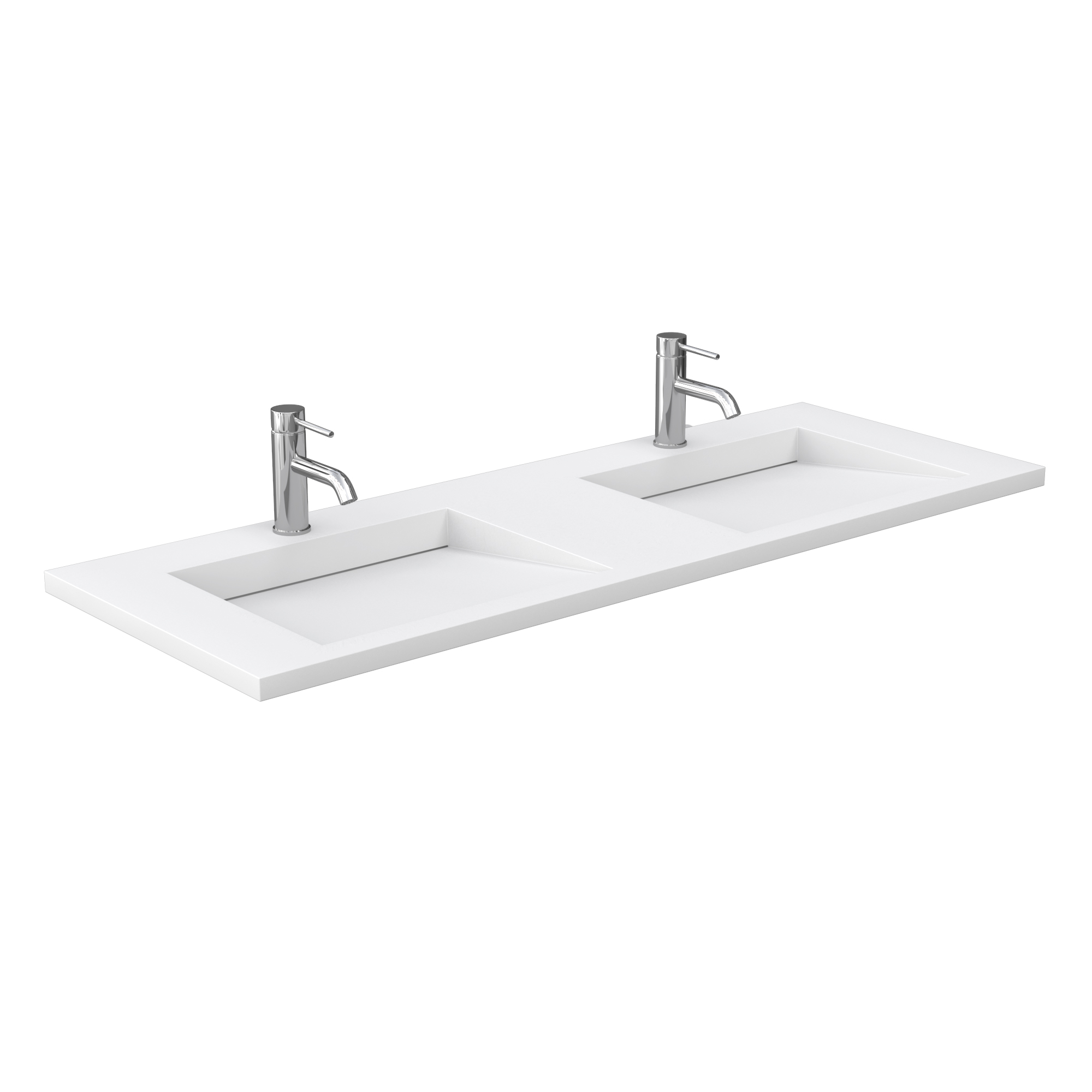 Miranda 60" Double Vanity with optional Integrated Sink Green