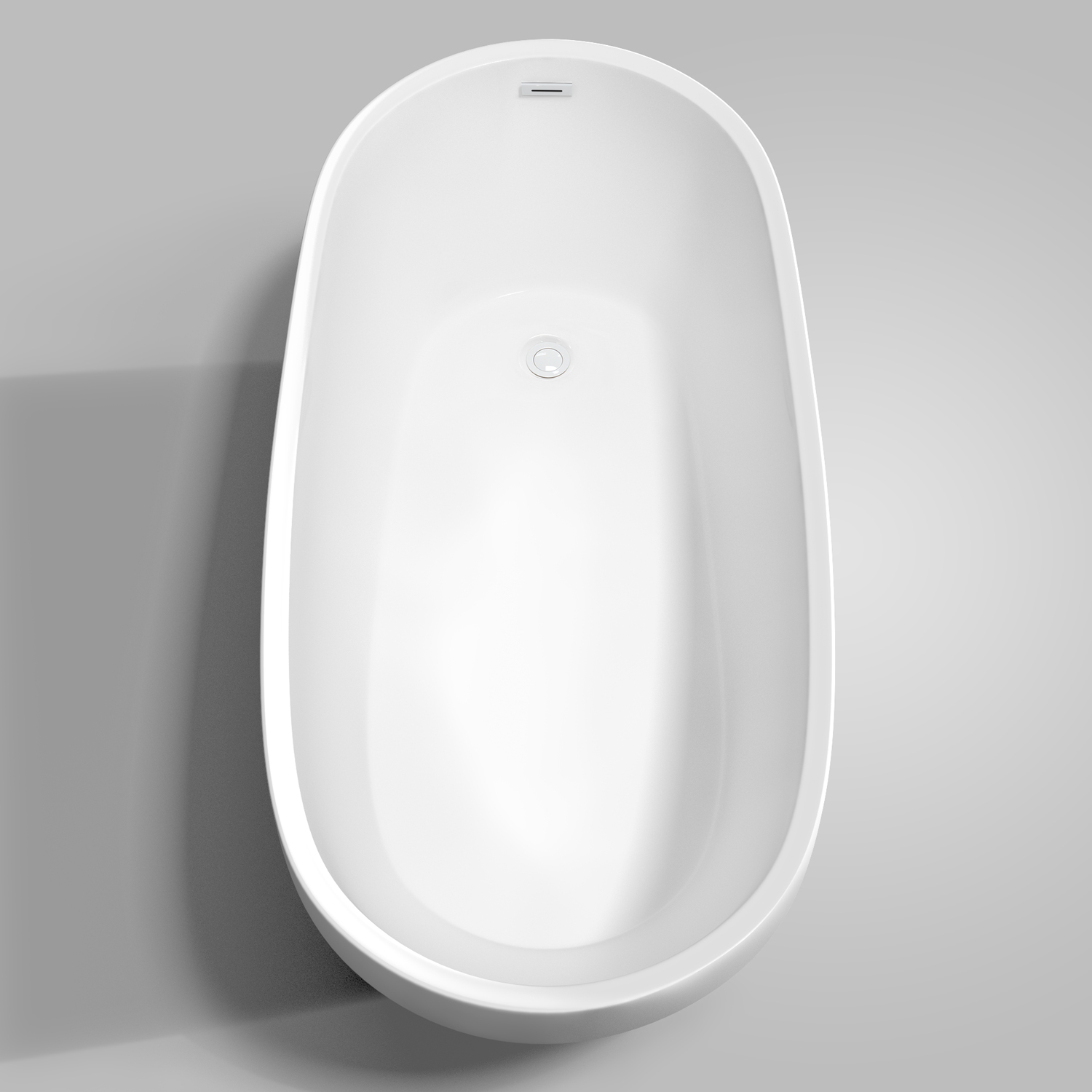 Florence 68" Soaking Bathtub by Wyndham Collection White Beautiful