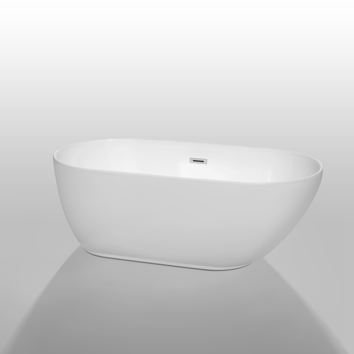 Melissa 60" Soaking Bathtub by Wyndham Collection WC-BT1000-60