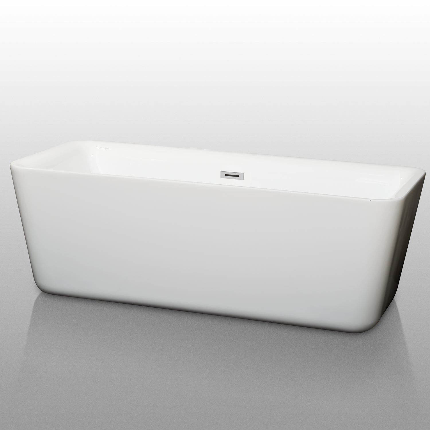 Emily 69" Soaking Bathtub by Wyndham Collection WC-BT1001-69