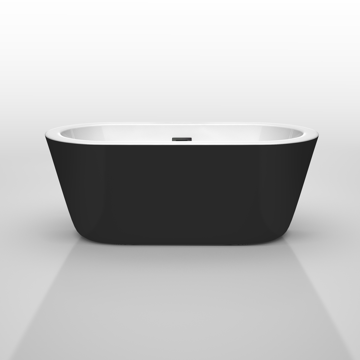 Mermaid 60 Soaking Bathtub By Wyndham Collection Black Beautiful Bathroom Furniture For Every Home Wyndham Collection