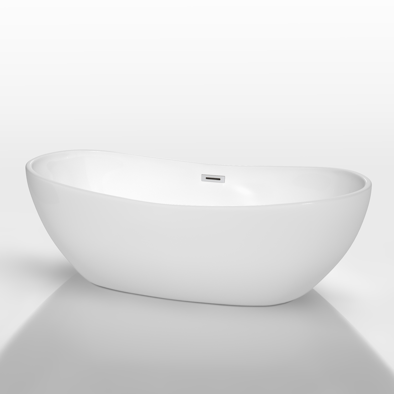 Rebecca 70" Soaking Bathtub by Wyndham Collection - White WC-BTU1014-70