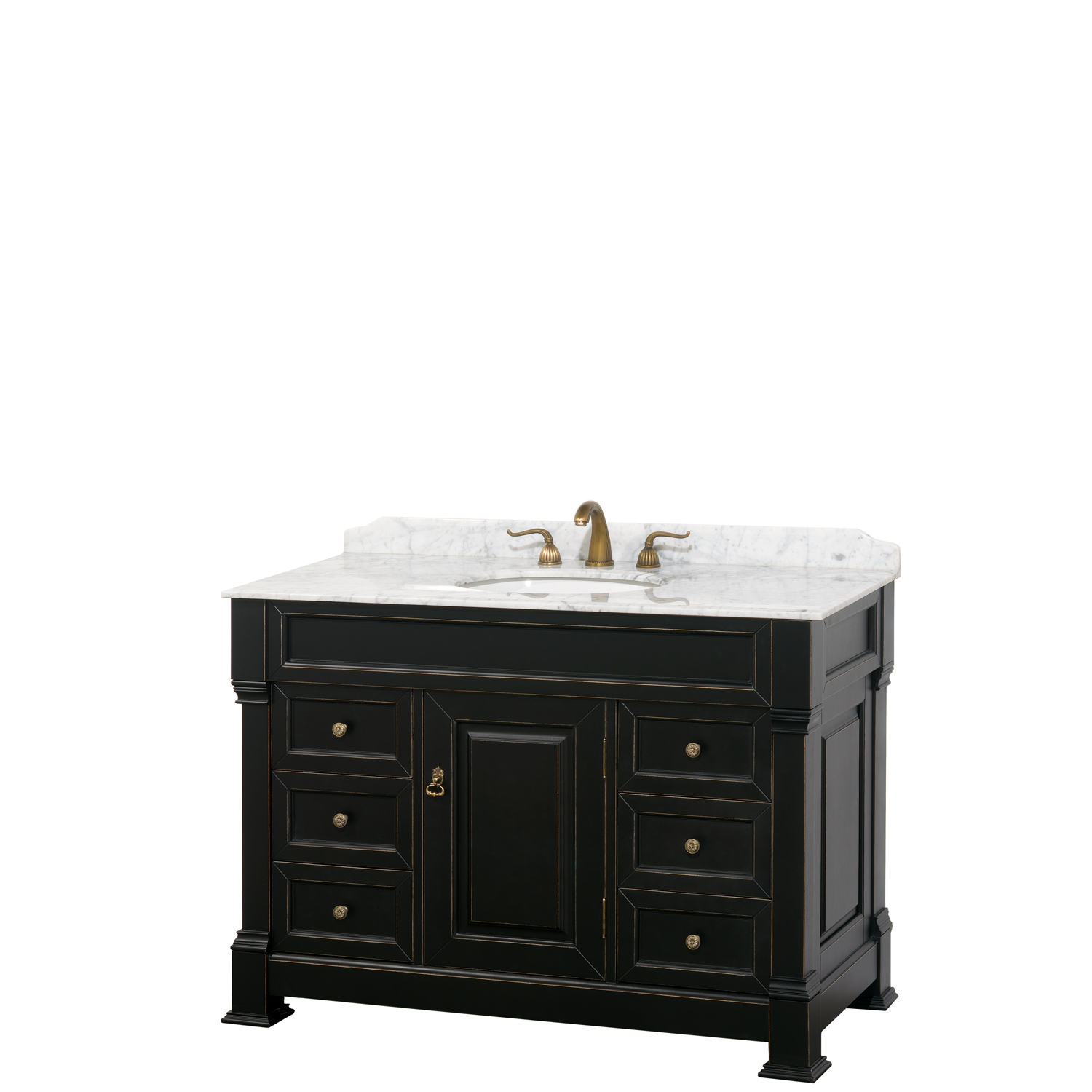 Andover 48 Traditional Bathroom Single Vanity Set Black Beautiful Bathroom Furniture For Every Home Wyndham Collection Andover 48 Traditional Bathroom Single Vanity Set Black Beautiful Bathroom Furniture For Every Home Wyndham Collection